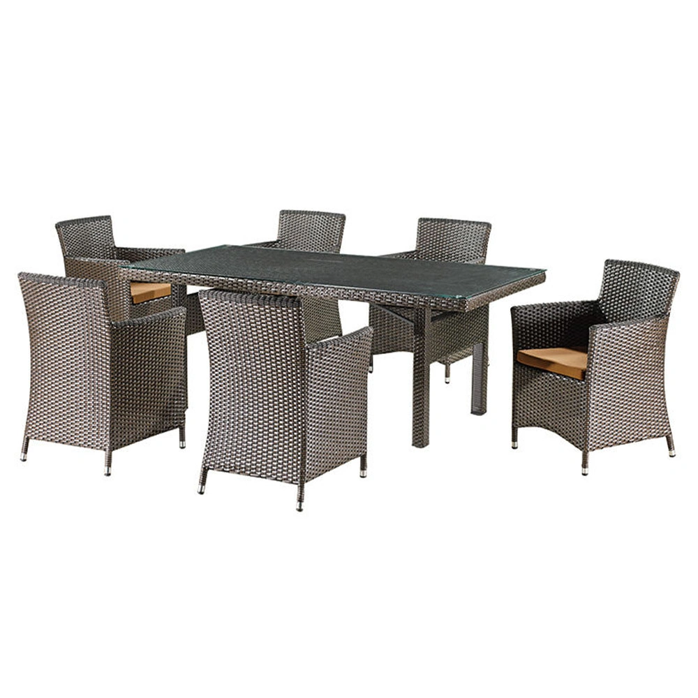 Modern Garden Wicker Furniture Table and Chairs Sets Rattan Outdoor Patio Dining Set on Sale