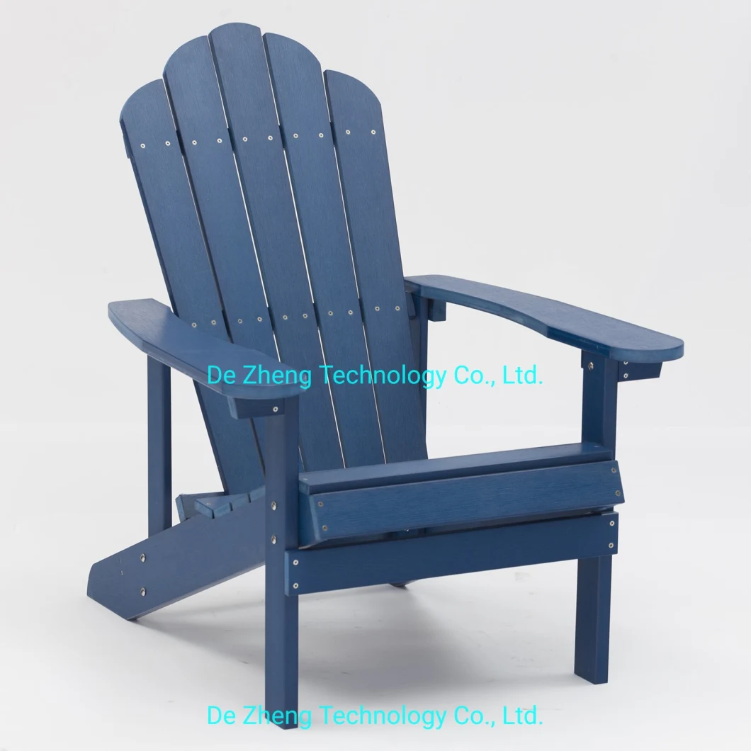 New Arrival China Wholesale Outdoor Wood HIPS Plastic Wood Patio Garden Adirondack Chair