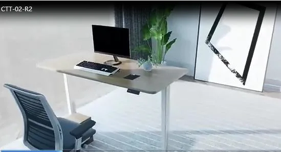 Verstellbarer Smart-Office-Computer-Hubtisch, elektrisch höhenverstellbarer Schreibtisch für Heimmöbel