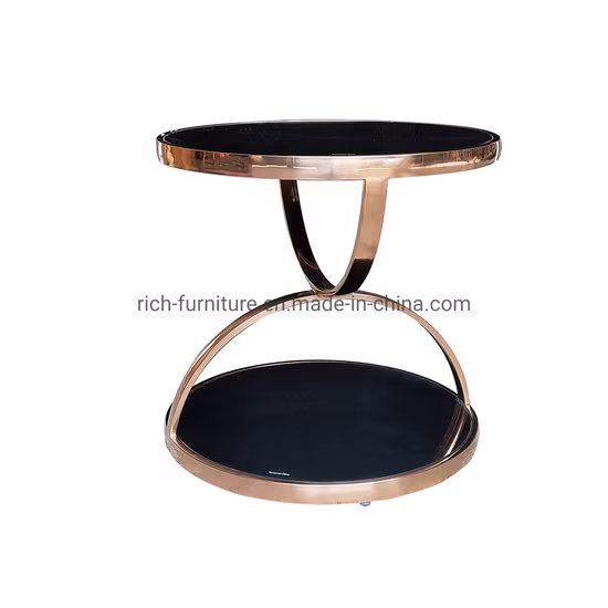 Wohnmöbel, Wohnzimmer, Restaurant, Couchtisch, goldenes Metall, moderne Möbel, Sofa, Eck-Beistelltisch