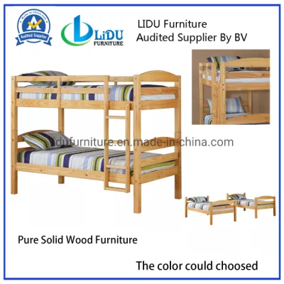 Moderne Möbel/Massivholz-Etagenbett, italienische Möbel/Wohnmöbel/Etagenbetten für Kinder/Einzelbett/Plattformbett