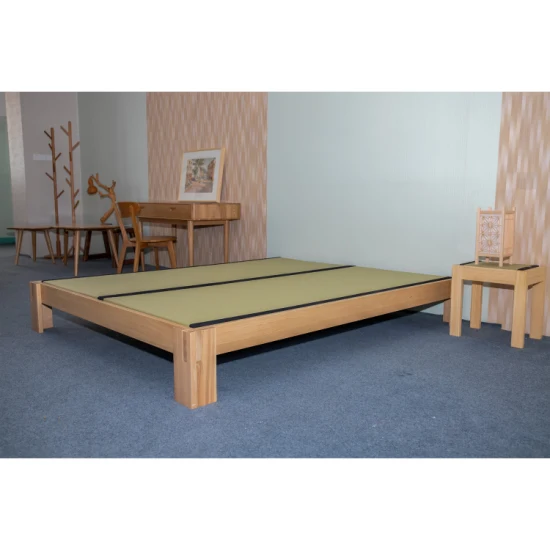 Passen Sie das einfache Tatami-Bett aus Massivholz individuell an